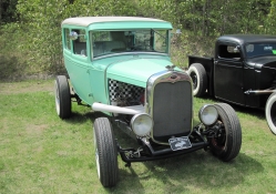 1930 Ford Sedan at the park