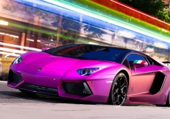 Pink Lamborghini