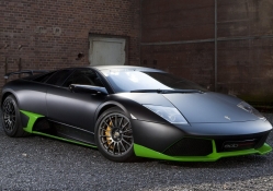 Black_Green Lamborghini