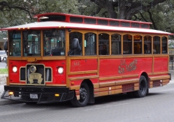 San Antonio City Trolley Bus