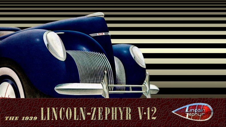 1939 Lincoln Zephyr V_12 cover