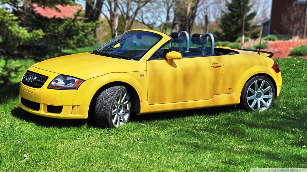 Yellow  Elegant Car