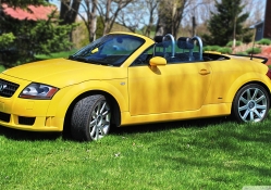 Yellow  Elegant Car