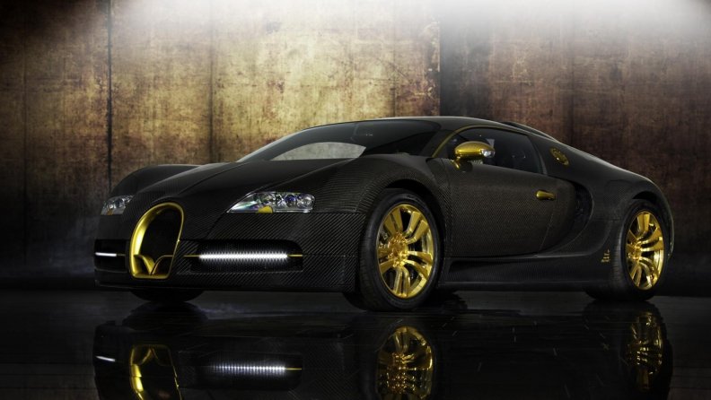 bugatti veyron in carbon fiber