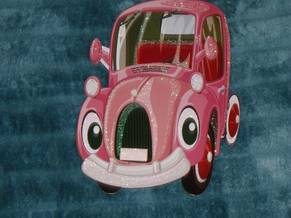Little pink car