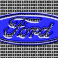 Blue Ford oval