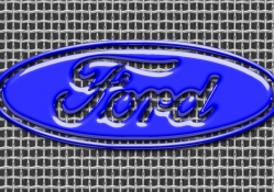 Blue Ford oval