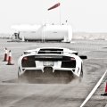 Lamborghini Murcielago on track