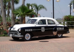 1952 chevrolet styleline sedan police car