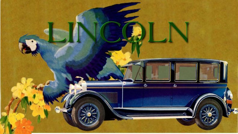 1928 seven passenger Limosine
