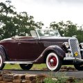 Restored 1935 Ford Deluxe Roadster