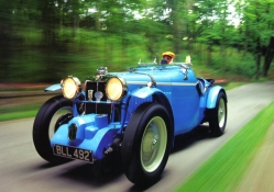 1934 mg roadster blue