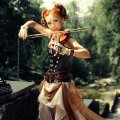 Redhead Violinist