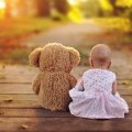 Little Girl and Bear