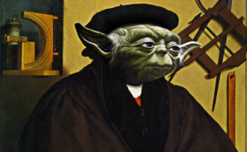 Holbein Kratzer x Yoda