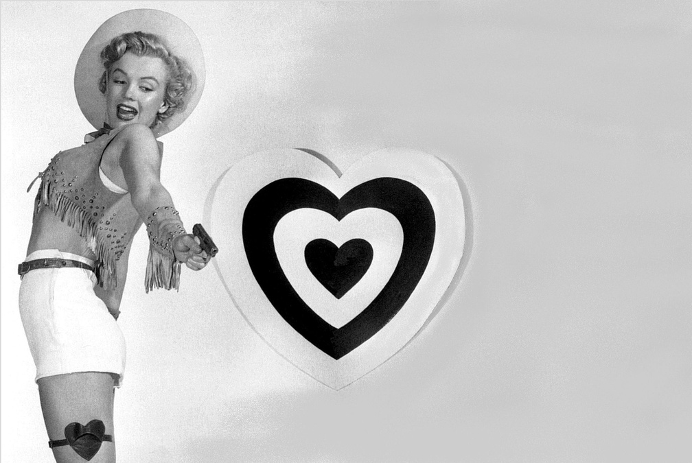 Cowgirl Marilyn Monroe
