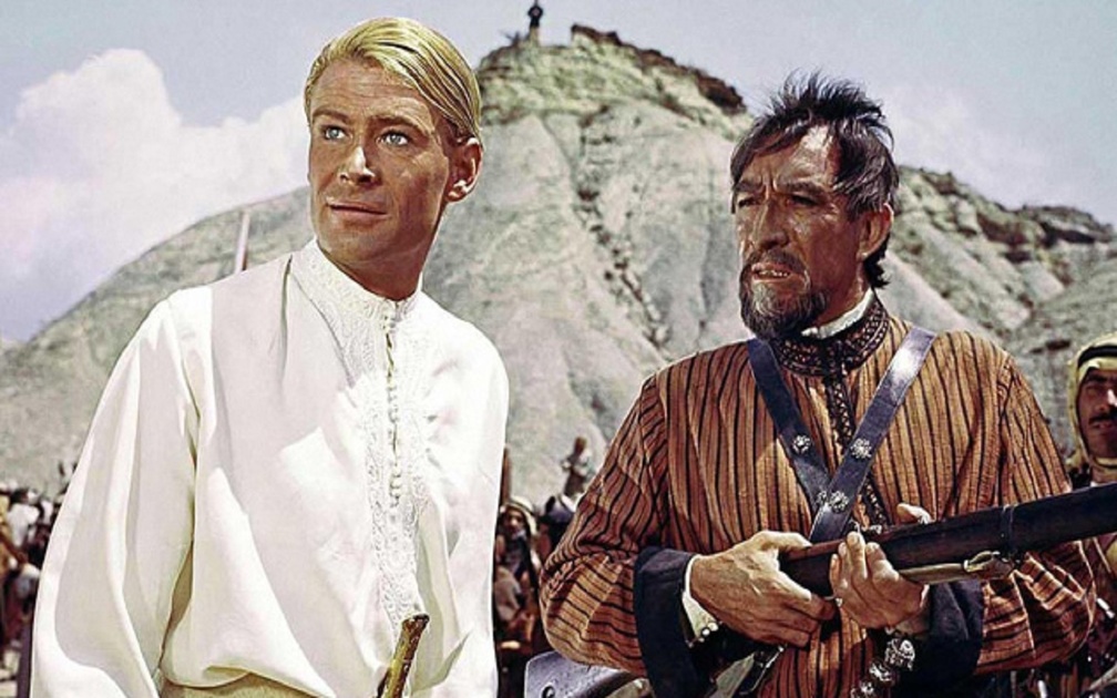 Peter O'Toole and Anthony Quinn