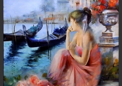 Romantic Venice Painting