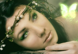 Beautiful Green Eyes