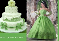 Gorgeous bride_cake