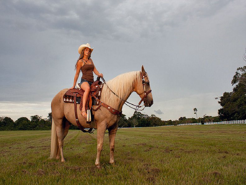 Cowgirl Riding