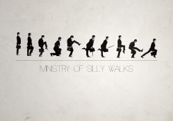 Monty Python's &quot;Ministry of Silly Walks&quot;