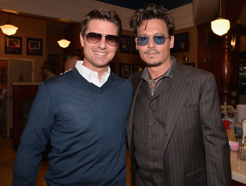 Tom Cruise and Johnny Depp