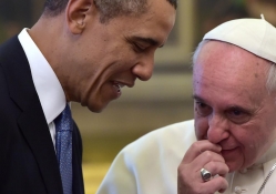 Barack Obama And Pope Franciscus