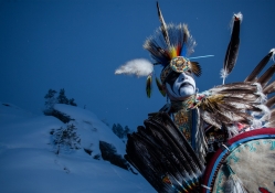 Native american dancer
