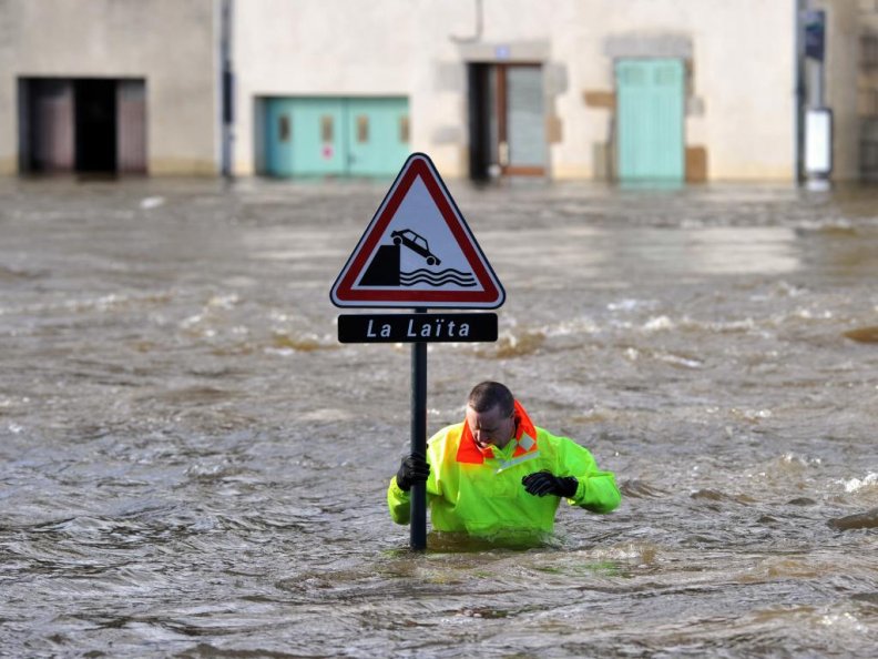 Flood in France
