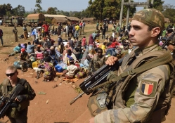 French Soldiers in Central African Republic