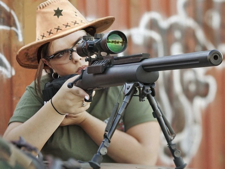 Cowgirl Sniper