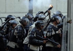 Policemen in Venezuela