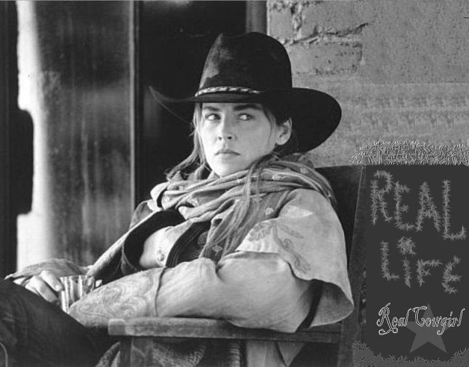 Cowgirl Sharon Stone