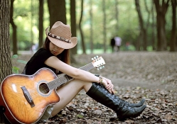 Cowgirl In The Park