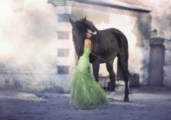 *** Beauty and horse ***