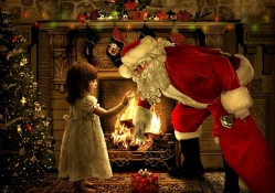 ~Santa Claus &amp; Little Girl~