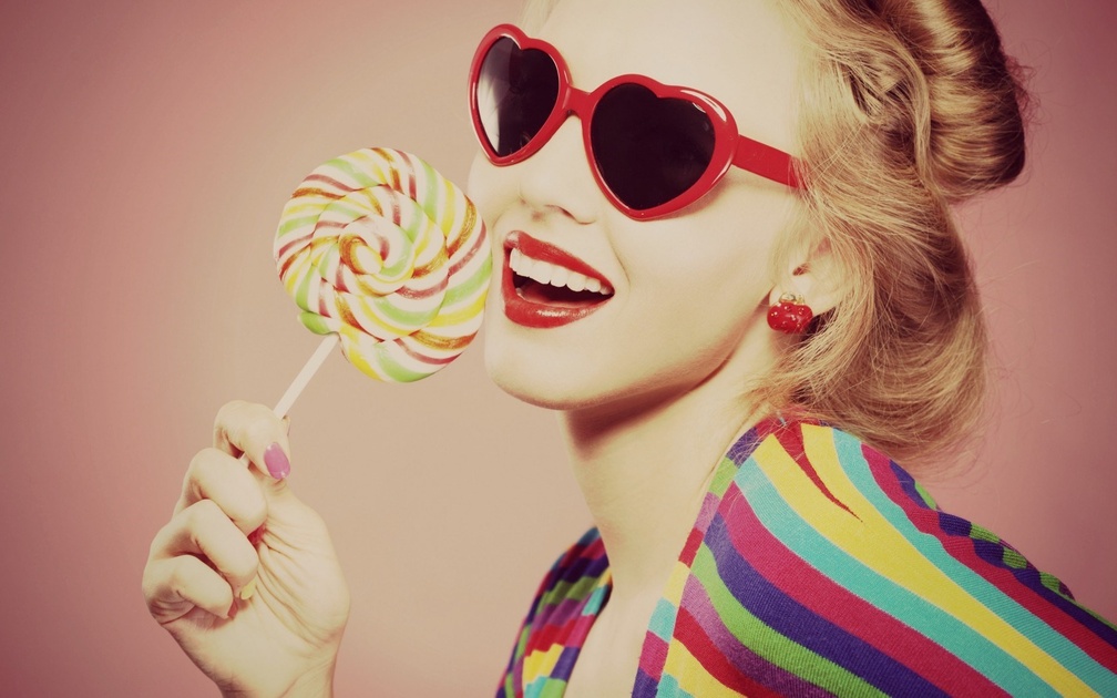 Girl With Lollipop
