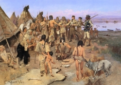 Lewis And Clark Meeting The Northwest Indians