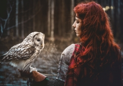 With her Owl