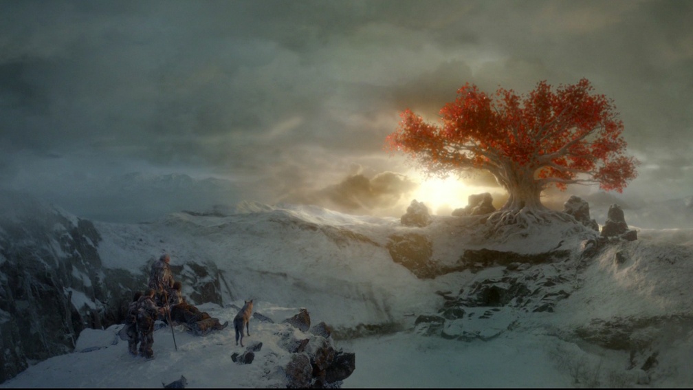 Game of Thrones _ Weirwood Tree of the Three Eyed Raven