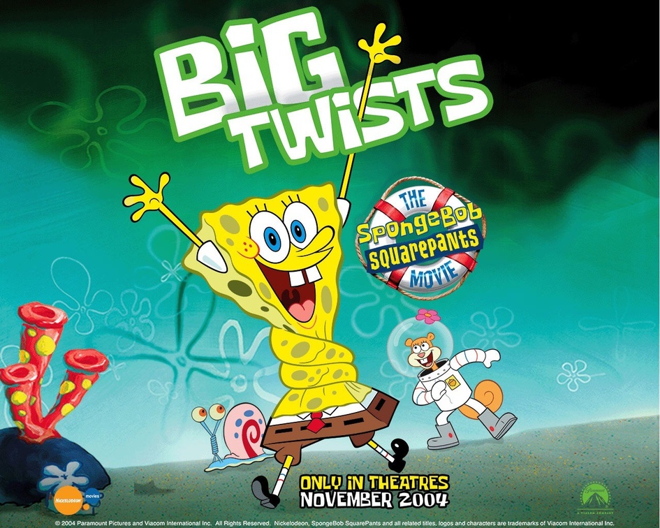 spongebob square pants big twists