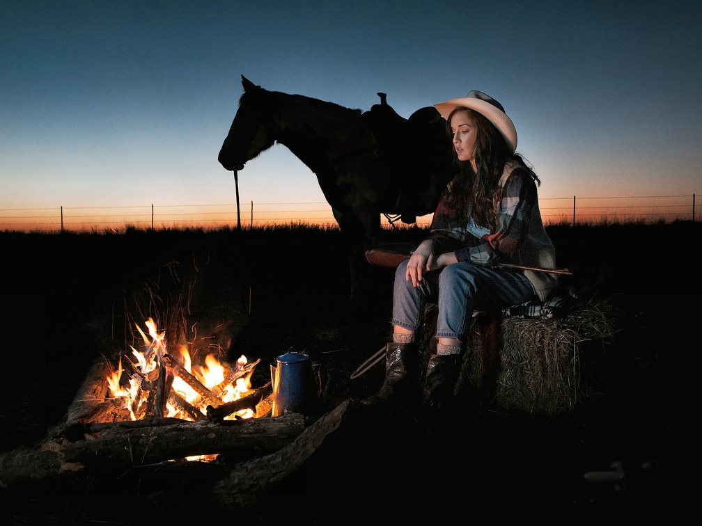 Cowgirl On The Range