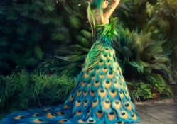 Peacock Lady
