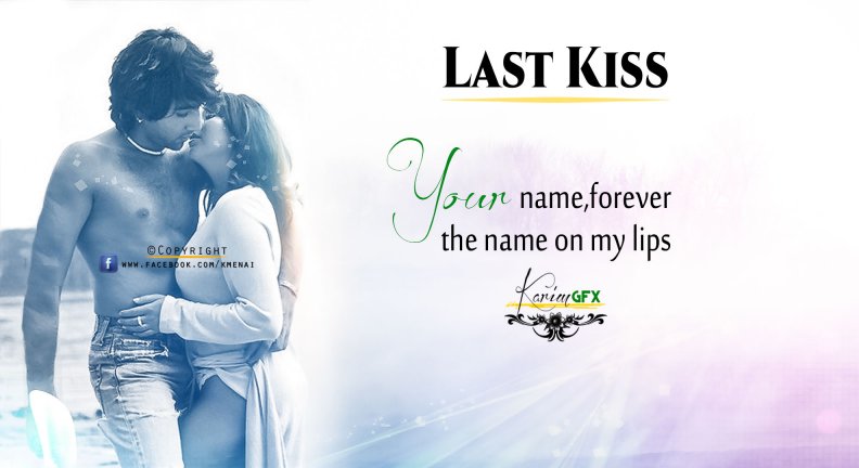 Last_Kiss _ Photoshop CC _ By KarimGFX