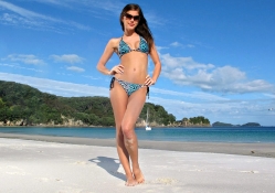 Bikini Beach Model ~ Caprice