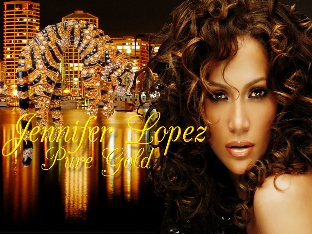 Jennifer Lopez pure gold