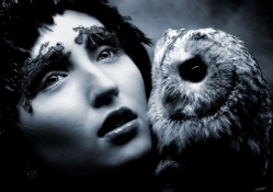 Girl with an Owl