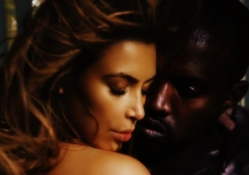 Kanye West and Kim Kardashian Bound