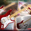 Fender Stratocaster Red fingerprint